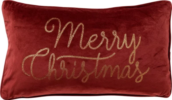 Kussen Merrcy Christmas Rood