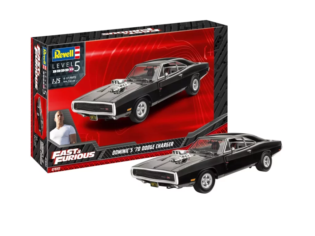 Modelset Fast & Furious - Dominic's Dodge Charger uit 1970